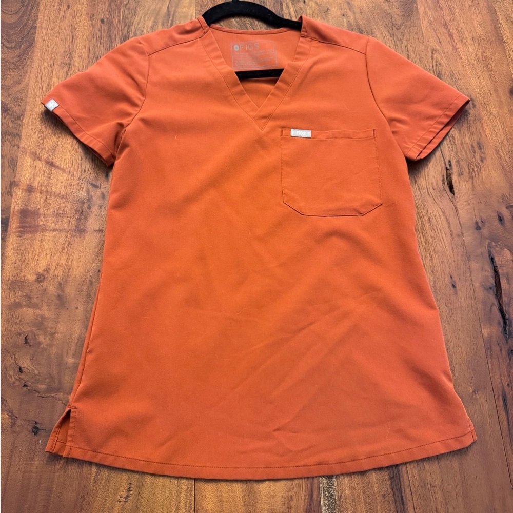 Burnt Orange Figs Scrub Set